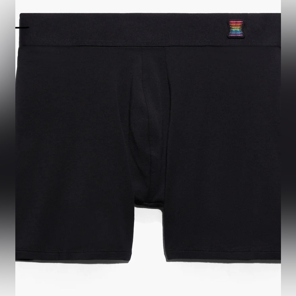NWT, Savage X Fenty Undies, Pride Unisex Boxer Briefs, Black Caviar, XS